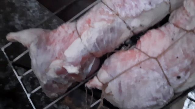 Нутрия горячего копчения. Рецепт.