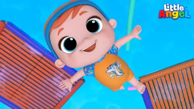Little Angel - Изучаем Формы с Малышом Сашей   Развивающие Мультики Для Детей   Little Angel Русский
