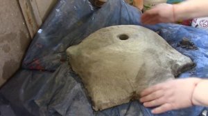 Чаша из листьев хосты. Красим большой лист. ХоббиМаркет