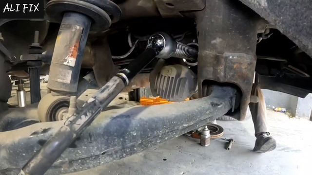 замена внутренней рулевой тяги .... кадиллак эскалейд - смотреть онлайн