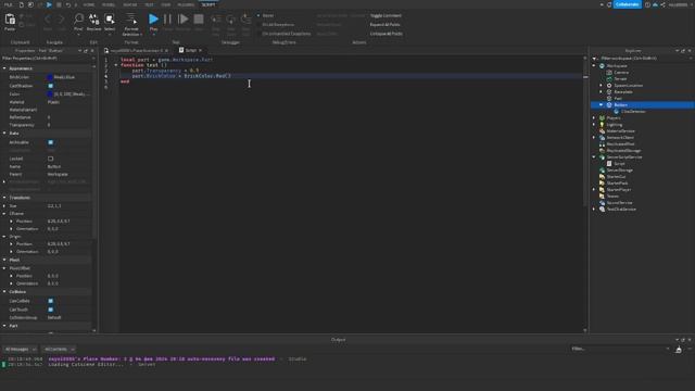 Гайд по local, function и if в Roblox Studio