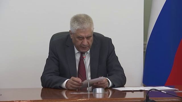 министра внутренних дел Владимир Колокольцев: