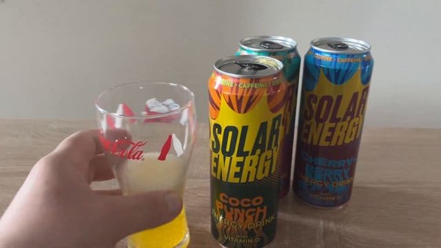SOLAR energy drinks "3 вкуса" смотреть онлайн