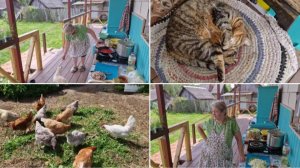 ГОТОВЛЮ БОРЩ НА ТЕРРАСЕ, ЗАВТРА ПРИЕЗЖАЕТ СЫНОЧЕК.