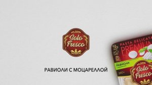 РАВИОЛИ С МОЦАРЕЛЛОЙ / рецепт блюда за 5 минут / Solo Fresco