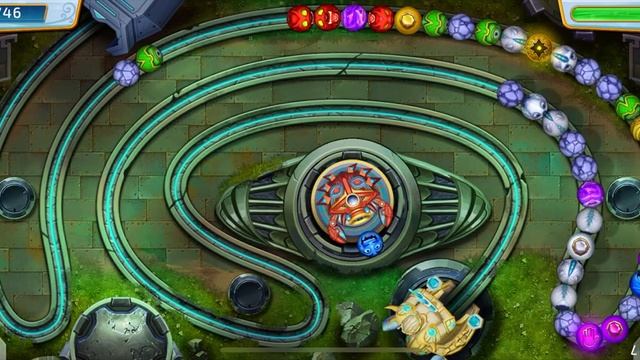 Atlantisor (аналог Zuma) уровень 16-6 Defence Area 6 • Обзор CrazyTwin