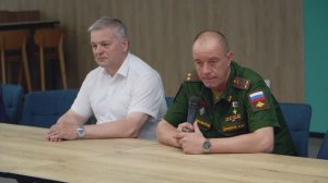 Встреча студентов НИУ МГСУ с Героем России А.Даниловым и поэтом-фронтовиком М.Горенковым, 09.06.2025