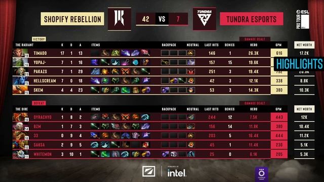 ГРУППОВОЙ ЭТАП! Shopify Rebellion vs Tundra Esports - ЛУЧШИЕ МОМЕНТЫ - Dr смотреть онлайн