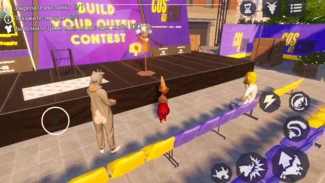 Goat simulator 3 Козёл симулятор 3 козёл арестовал человека ? смотреть онлайн