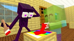 ПРАНКИ с невидимым зельем зомби пошел не так, как надо. Анимация для Майнкраф