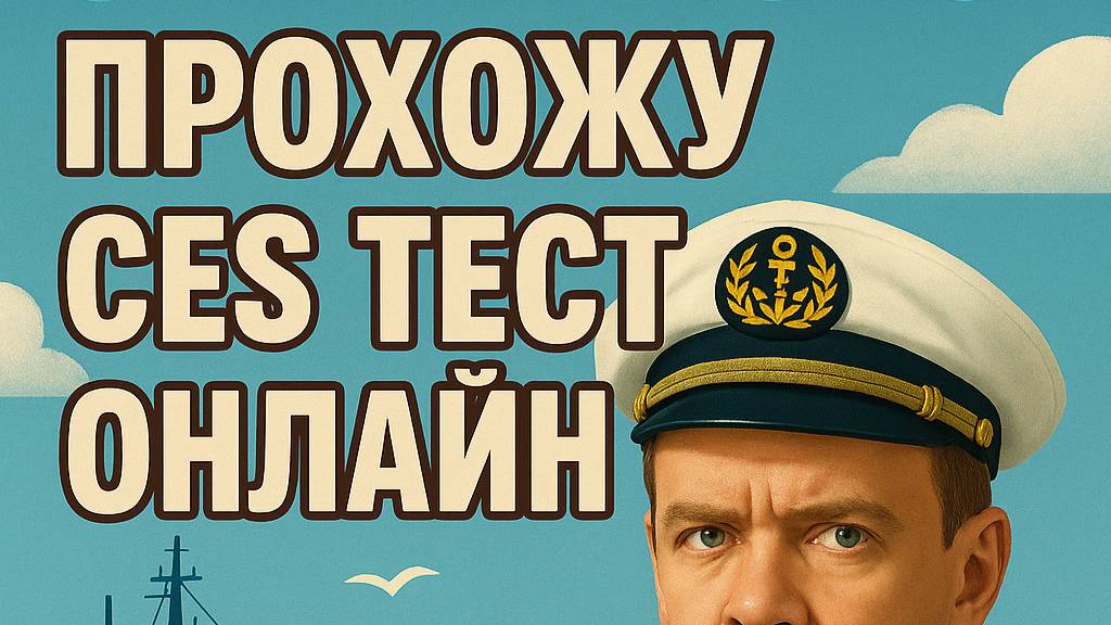 Прохождение CES теста онлайн по Anchor Handling (Deck, Management)