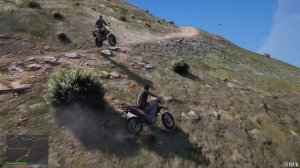 Реальная жизнь в ГТА 5, Купил питбайк ! Поехали в лес на