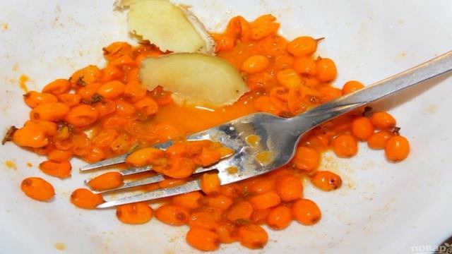 Чай с облепихой и апельсином