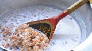 Гречка с бананом