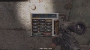 Stalker: Shadow of Chornobyl код от двери на радаре