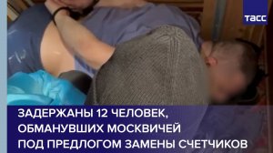 Задержаны 12 человек, обманувших москвичей под предлогом замены счетчиков