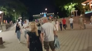 Анапа поздно вечером! Погода и атмосфера огонь!=) 11 июня 2025. 22.30