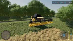 Комбайн New Holland CH 7.70 в Farming Simulator 22