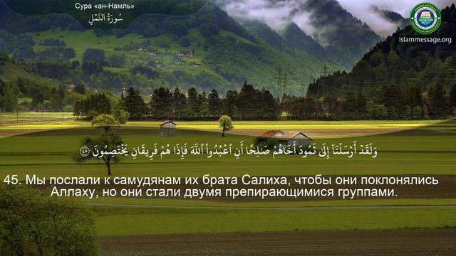 Сура 27 Ан-Намль (Муравьи) С ПЕРЕВОДОМ