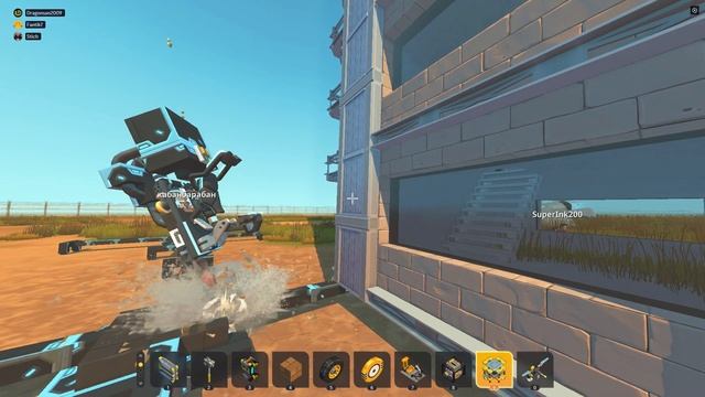 ИГРА БЫЛА НА ГРАНИ КРАША [Scrap Mechanic] смотреть онлайн