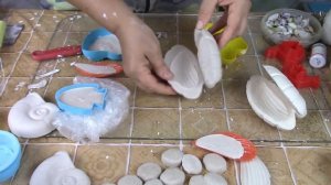 Варианты использования гипсовой ракушки. ХоббиМаркет