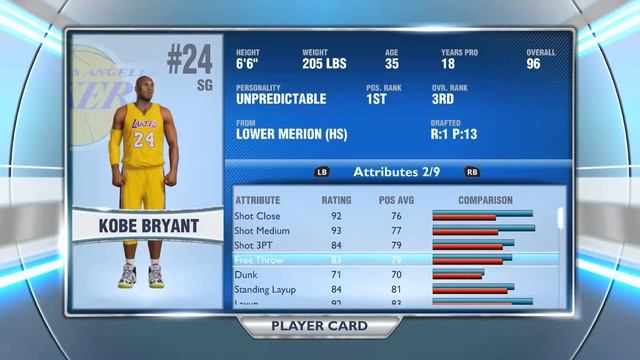 NBA 2K14 MyTEAM Алмазный Коби Брайант обновления Открытие! смотреть онлайн