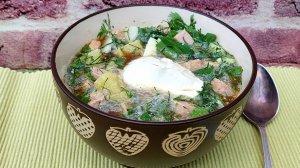 Окрошка на квасе. Находка для жаркого дня.