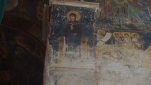 Поездка в Псков.4 часть Мирожский монастырь.Фрески 12 в?