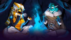 My Furry Protogen прохождение на русском - Встреча с местным аналогом нави