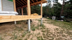 Смонтированная кровля и отделка фасада в каркасном доме. Строй Профи Рязань