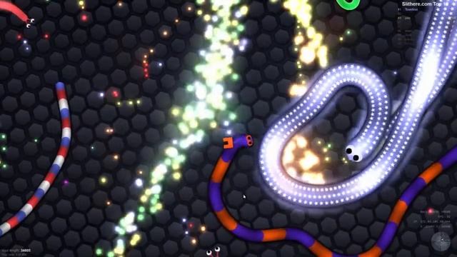 Slither io АЛМАЗНЫЙ СКИН В СЛИЗАРИО СМЕШНЫЕ МОМЕНТЫ смотреть онлайн