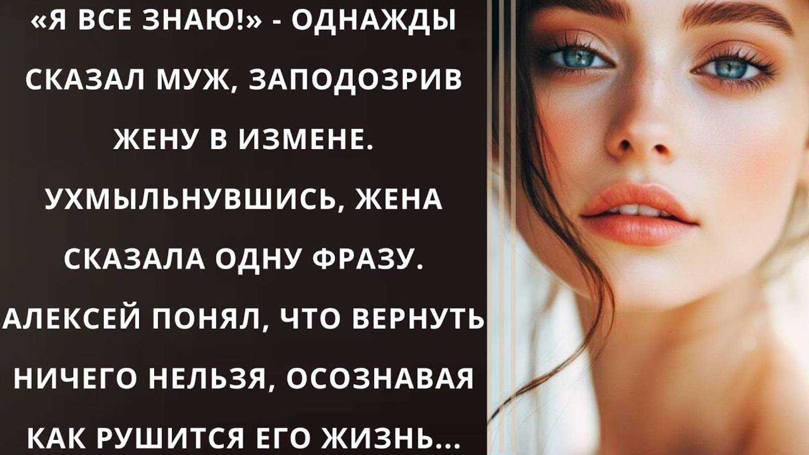 Истории из жизни. Я все знаю однажды сказал муж Аудио рассказы, Жизненные истории слушать