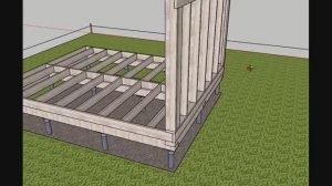 Видеоурок 2  Монтаж пола и стен