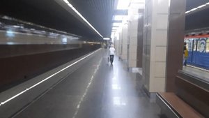 Внутри станции метро Ховрино, обзор из подземки ховри?