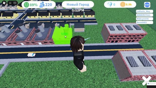 СТРОИМ АМЕРИКАН ФАБРИКИ | mini cities в roblox смотреть онлайн