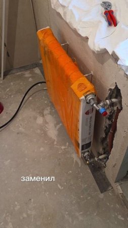 Замена подключения радиатора 👨🔧