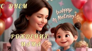 С днем рождения МАМА 🎂