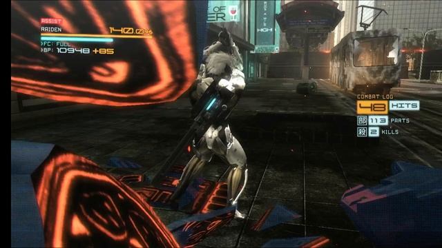 Metal gear Rising. 06. Бегство из города