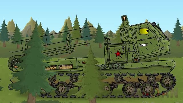 Секретных Проект СССР - Танк Гигант - Все Серии Мультик смотреть онлайн