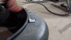 Установка подкрылок - новый способ