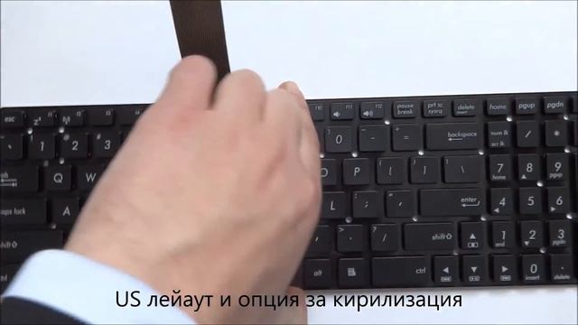 Клавиатура без рамка за Клавиатура за Asus A55 K55 U57 от Screen. смотреть онлайн