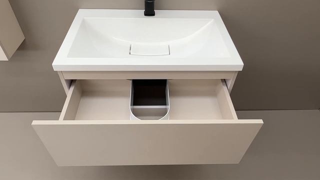 Водоустойчив шкаф от PVC Mila Latte 70 смотреть онлайн