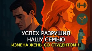 КАК УСПЕХ РАЗРУШИЛ НАШУ СЕМЬЮ: ИЗМЕНА ЖЕНЫ СО СТУДЕНТОМ | Шокирующий рассказ