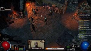 PoE-HC-Perandus-Cruel-47lvl-2akt-Drop Exalted Orb. Стрим 11/03/16