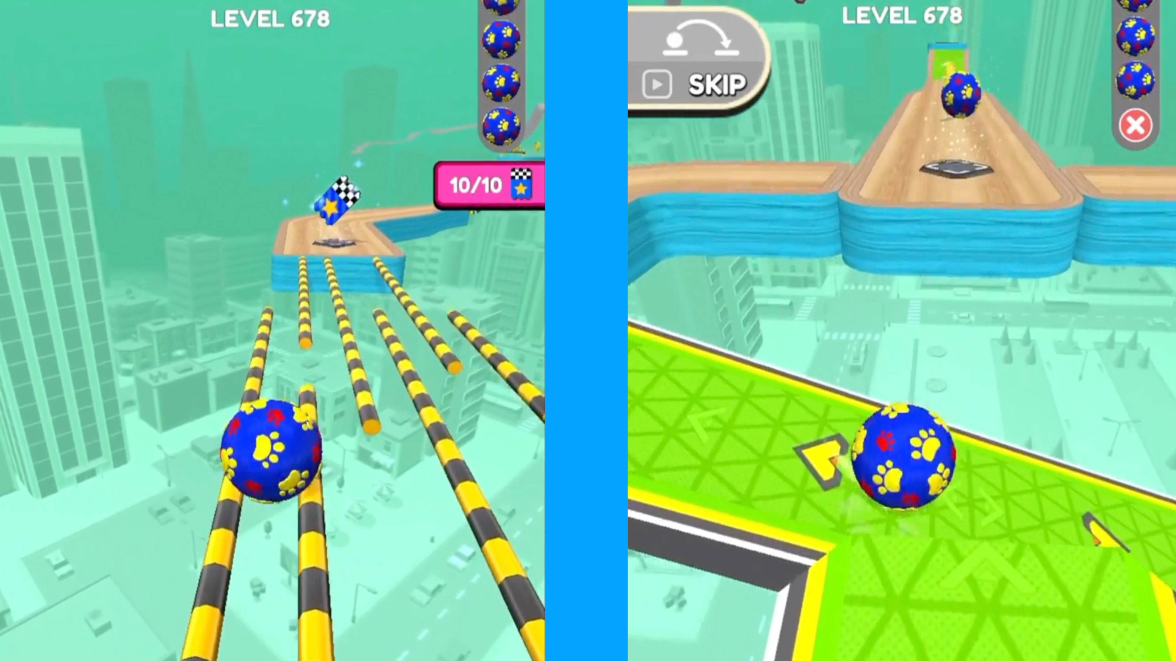 Going balls All Levels Gameplay IOS Android Going Balls level 678