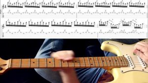 Разбираемся в соло Rising force - Yngwie Malmsteen! Разбор с табами.