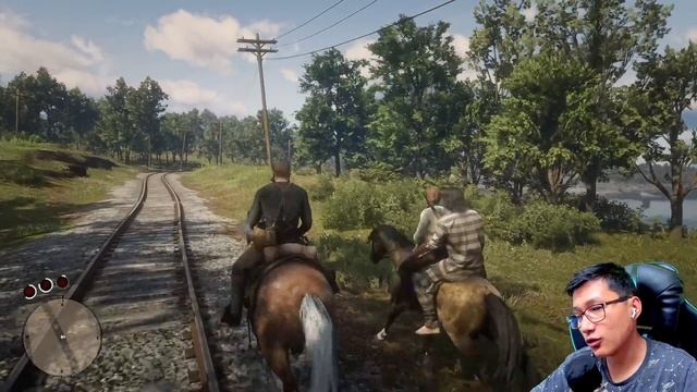 Артур брат тағы да тұзаққа түсті 🥷(Red Dead Redemption 2) #24 смотреть онлайн