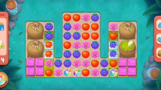 сложный уровень 14258 в Gardenscapes #gardenscapes #puzzle #головоломки # смотреть онлайн