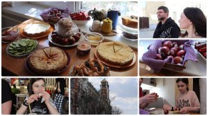 OrenMama VLOG: Подготовка к Пасхе🥚. СВЕТЛАЯ ПАСХА🕊️. Праздничный ЗАВТРАК🍰. ВЛОГ🎬