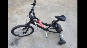 Проект Franken-trike, часть 2. Самодельный трицикл с двигателями от гироскутера 36 В 350 Вт